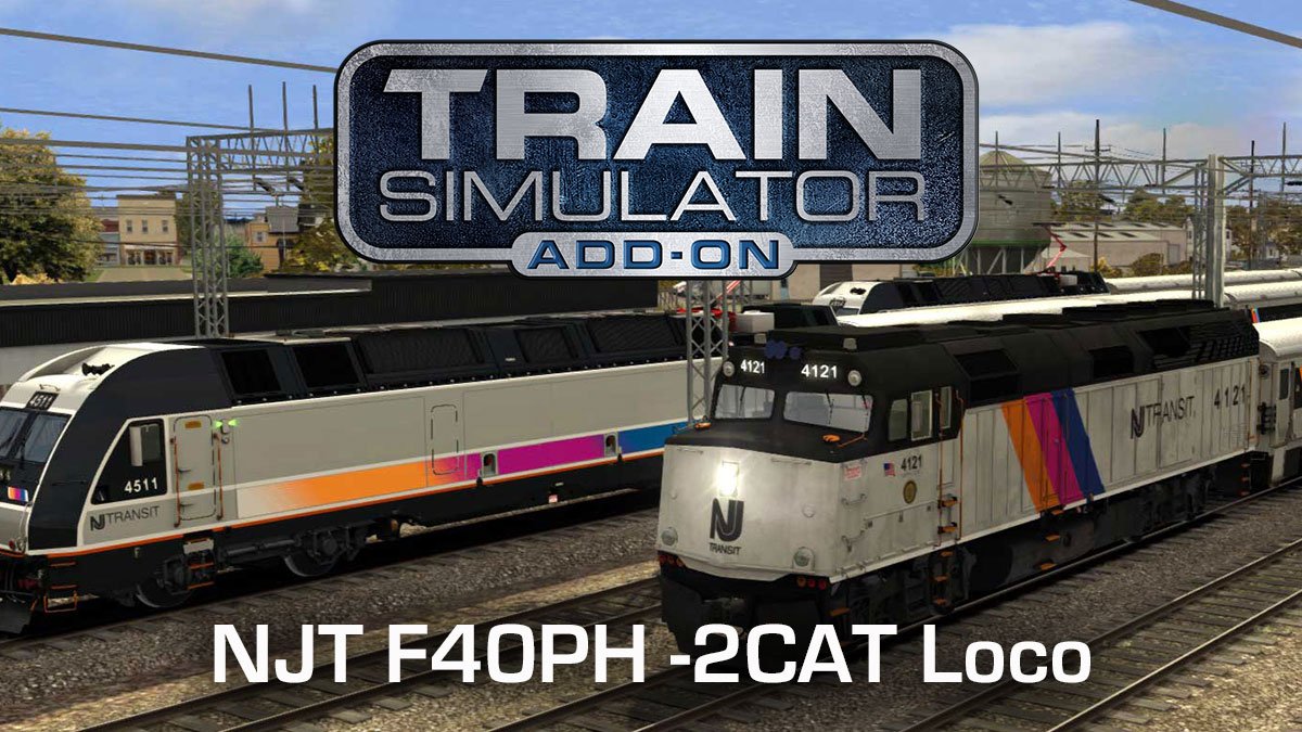 NJT F40PH -2CAT Loco Add-On