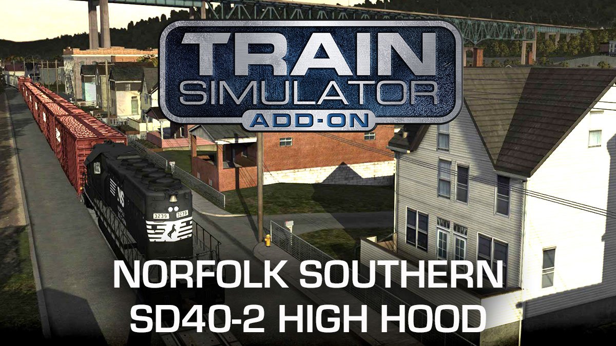 Norfolk Southern SD40-2 High Nose Long Hood Forward Loco Add-On